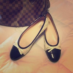 Amalfi quilted ballerina flats