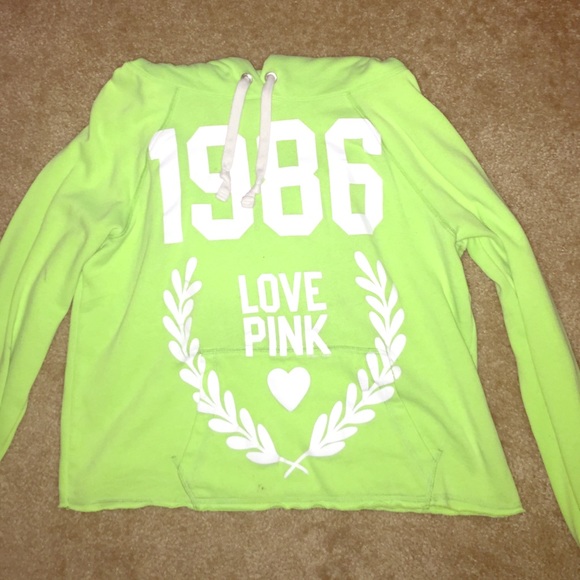 Lime green hoodie
