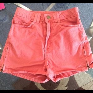 American Apparel high waisted shorts