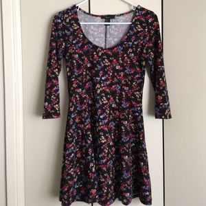 Long Sleeve Floral Dress