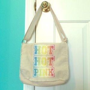 Pink by Victoria Secret cross body satchel