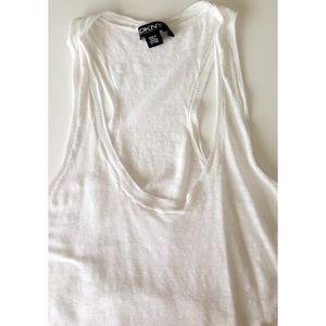 DKNY Cream Tank Top NWOT