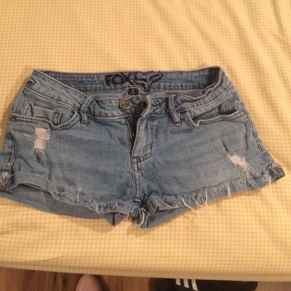 Fox short shorts! Size 0
