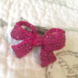 Pink Bow ring