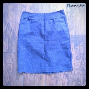 NAVY BLUE MERONA PENCIL SKIRT