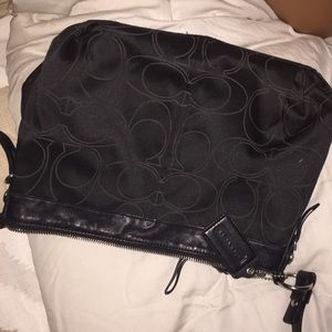 Black coach bag