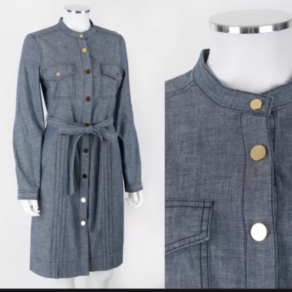 Tory burch dress size 0 Cora chanbray