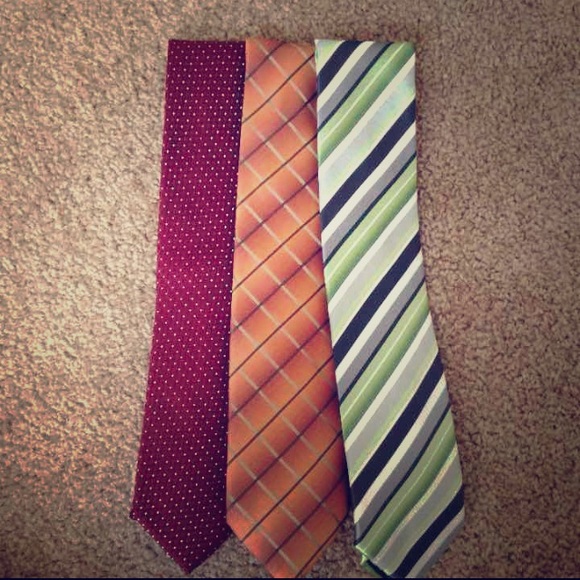 Three Men's Ties
