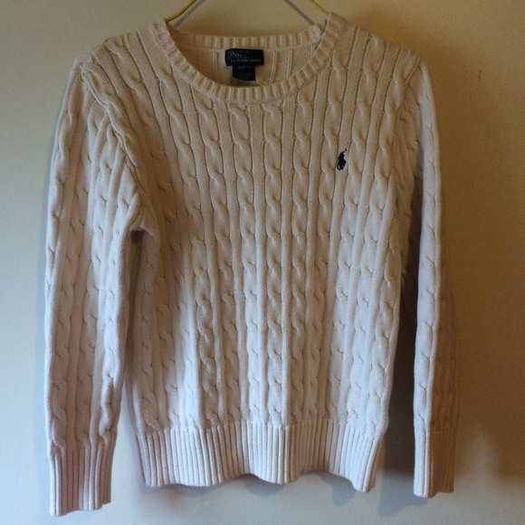 ralph lauren cable knit sweater