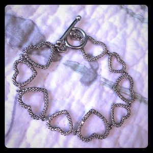 Zales Heart band bracelet
