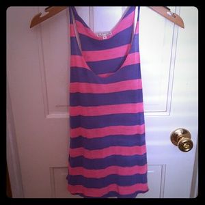 Pink and purple top