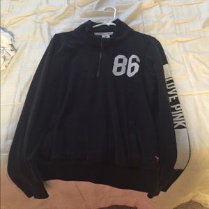 3/4 zip up hoodie