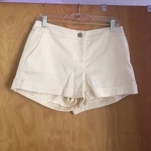 white shorts