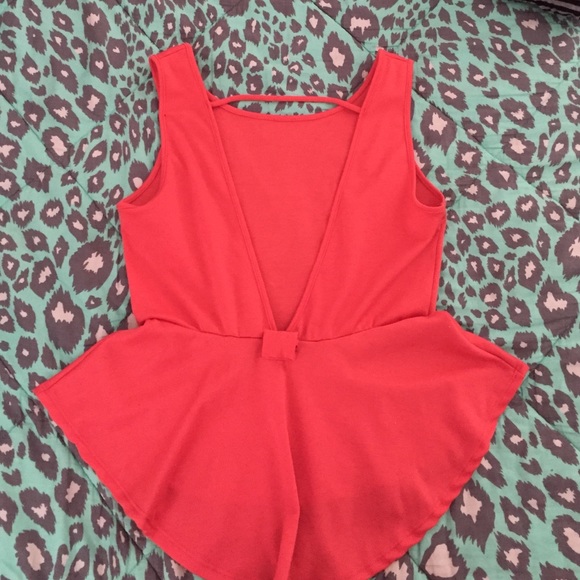 Hot pink peplum from Love Culture! - Picture 2 of 3