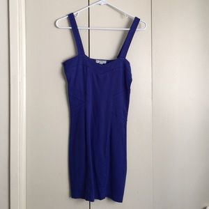 Blue Fitted Dress