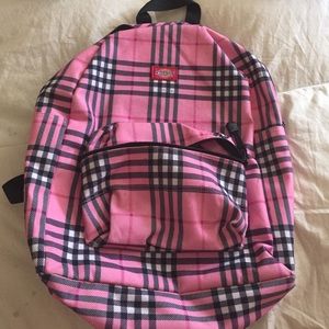 dickies plaid bookbag