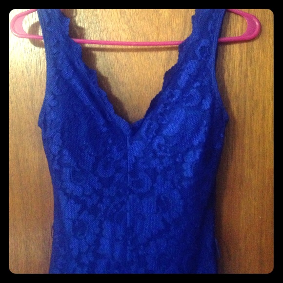 vintage style blue gown