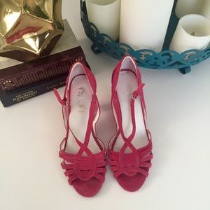 Aerosoles kitten heel sandal Sz 7