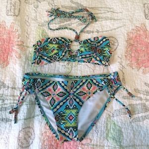 Gianni Bini Bandeau swim set