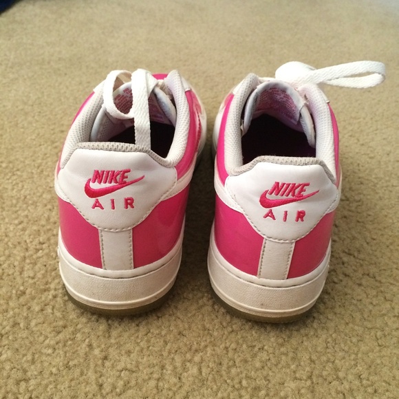dark pink air force ones