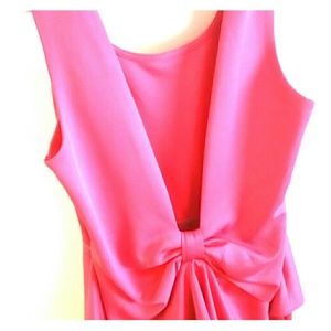 Pink Peplum dress