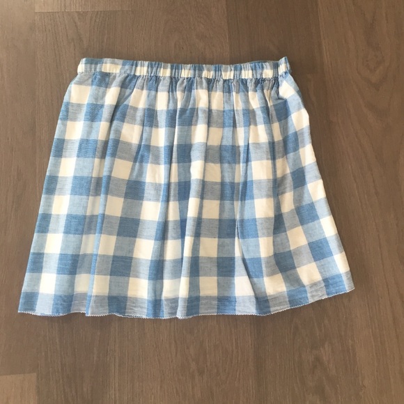 Jcrew mini skirt/ checkered - Picture 1 of 2