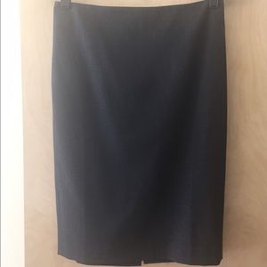 Ann Taylor grey pencil skirt