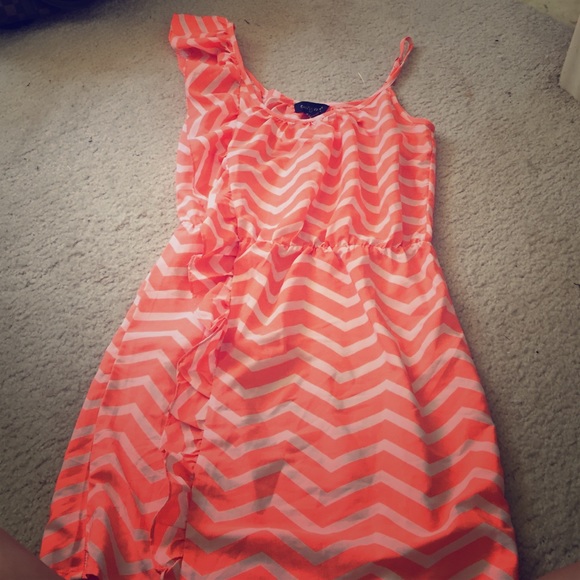 Chevron inspired dress.