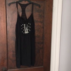 AE black knit sundress