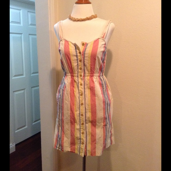 Stripped vintage dress