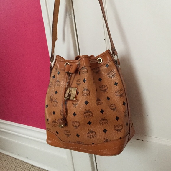 poshmark bucket bags 75% off MCM Handbags - MCM Drawstring Bucket Bag from C's closet on Poshmark