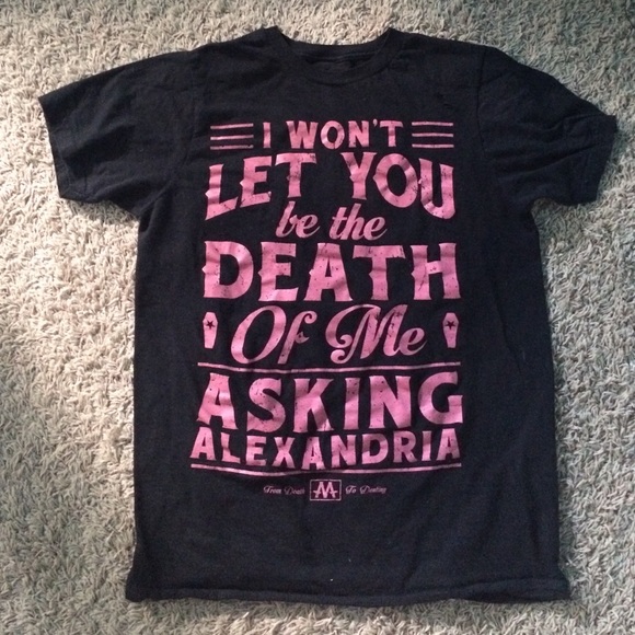 Asking Alexandria band shirt