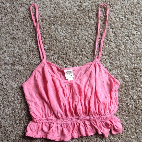 LA Hearts crop top/ bralette
