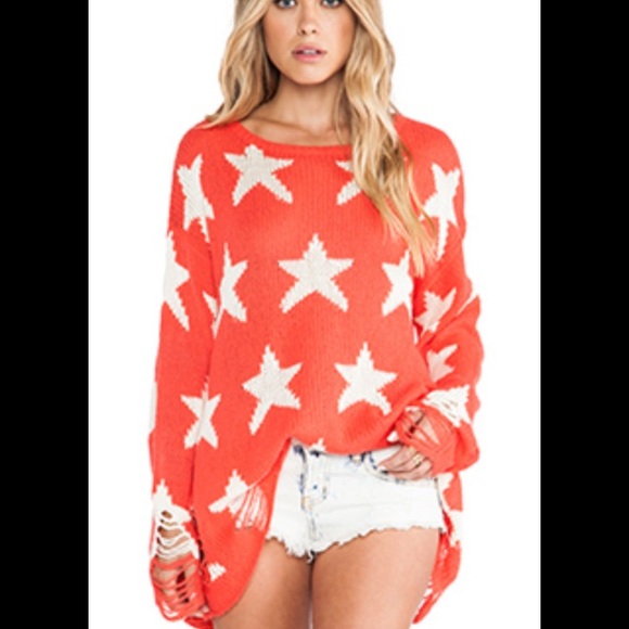 Wildfox seeing stars Lennon sweater