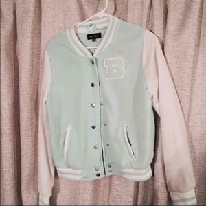 Button up "letterman"