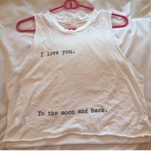 Brandy Melville muscle tee!!!