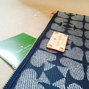 Kate Spade Adrianne Ace of Spades Navy iPad Sleeve
