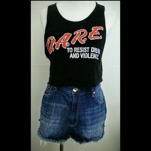 D.A.R.E crop top