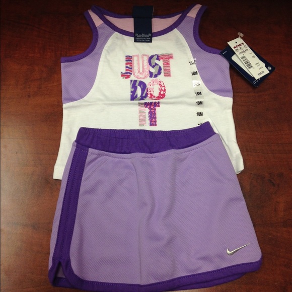 Nike two piece skort outfit