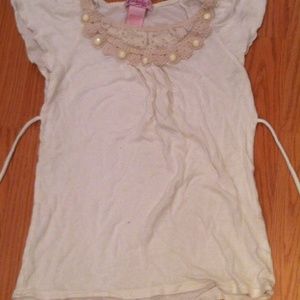 Candie's girls top (white)