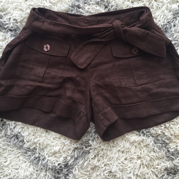 Victoria's Secret linen shorts - Picture 2 of 4