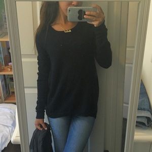 NWOT Navy Blue Oversized Sweater