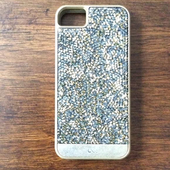 iPhone 5S Casemate Gold crystal case