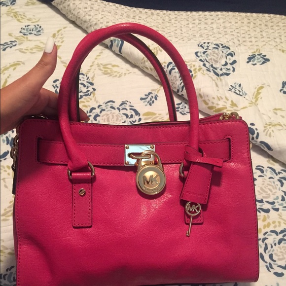 Michael kors medium pink Hamilton