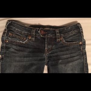 Silver Tuesday Flap Stretch Jeans 25 X 33 Low Rise