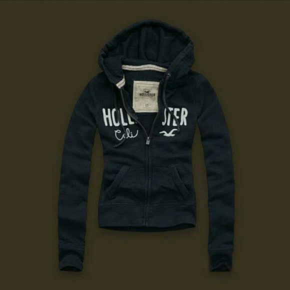 Hollister zip up hoodie