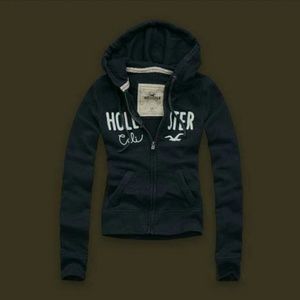 Hollister zip up hoodie