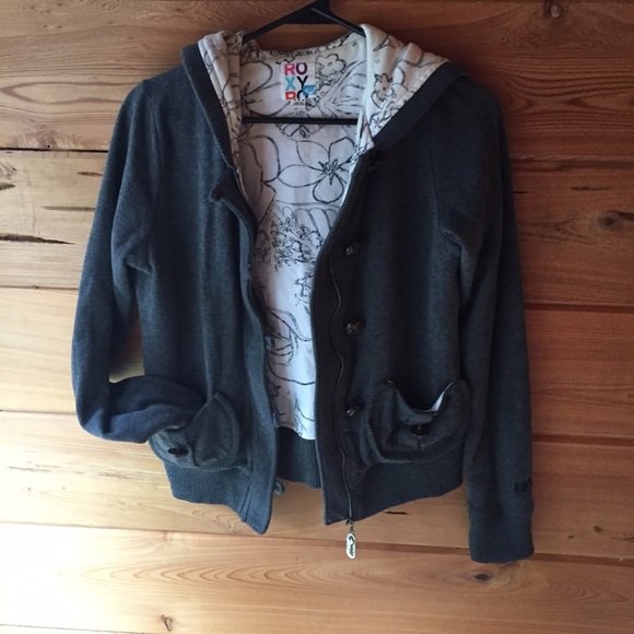 Gray Roxy medium casual jacket