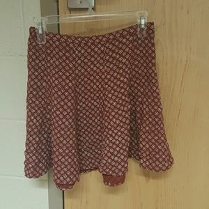 Hollister floral skirt