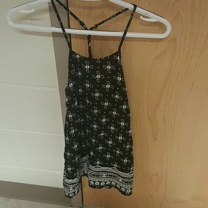 Old navy printed racer back!